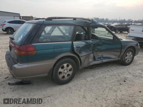 1998 Subaru Legacy Outback with VIN 4S3BG6859W7608512, listed as a Copart auction lot 47097145 with 274,288 mi miles and Salvage title. Bid and sale history available at DreamBid. Image 3.