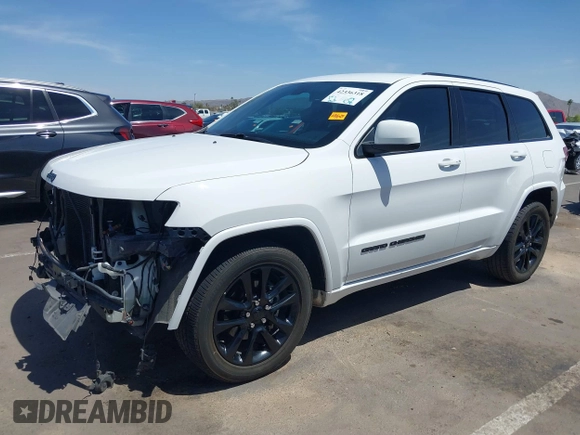 2018 Jeep Grand Cherokee Altitude z VIN 1C4RJEAG8JC380640, wystawiony jako IAAI lot #42336318 z przebiegiem 109 675 mil mil oraz . Historia ofert i sprzedaży dostępna na DreamBid. Obrazek 2.