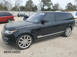 2016 Land Rover Range Rover with VIN SALGV3EF8GA256883, listed as a Copart auction lot 51969925 with 134,451 mi miles and Clean Title. Bid and sale history available at DreamBid. Image 1.