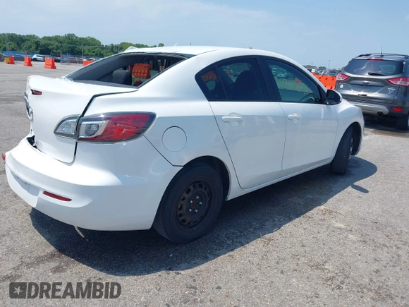 2012 Mazda 3 i Sport with VIN JM1BL1UF8C1528291, listed as a IAAI auction lot 39905957 with 144,366 mi miles and . Bid and sale history available at DreamBid. Image 4.