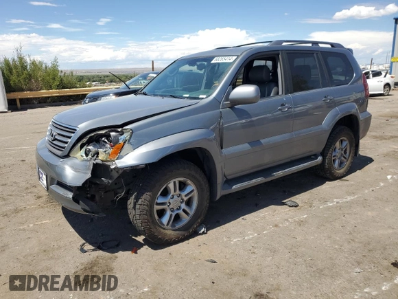 2006 Lexus GX 470 with VIN JTJBT20X960101861, listed as a Copart auction lot 68265414 with 138,512 mi miles and Salvage Title. Bid and sale history available at carsss.com. Image 1.