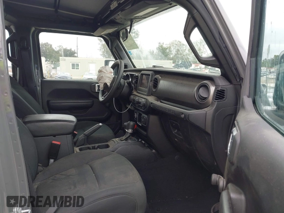 2022 Jeep Wrangler Unlimited Sport S with VIN 1C4HJXDG8NW126143, listed as a IAAI auction lot 42197273 with 44,472 mi miles and . Bid and sale history available at DreamBid. Image 5.