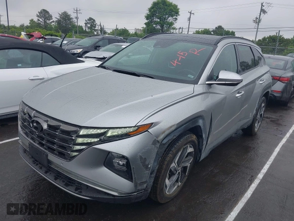 2024 Hyundai Tucson Limited with VIN 5NMJECDE0RH352912, listed as a IAAI auction lot 42121585 with 40,311 mi miles. Bid and sale history available at carsss.com. Image 17.