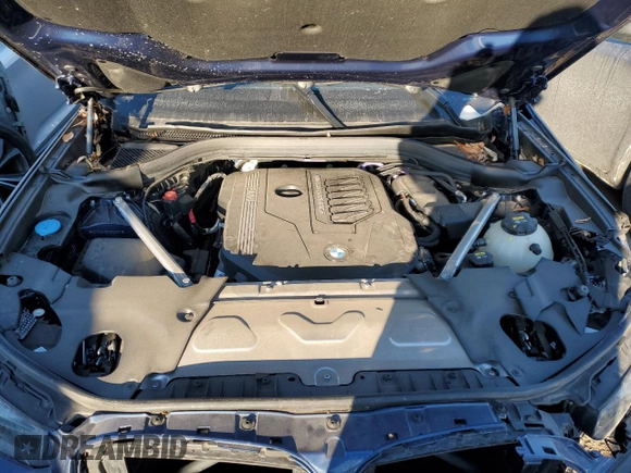 2023 BMW X3 M40i with VIN 5UX83DP08P9N63373, listed as a Copart auction lot 88806845 with 24,155 mi miles and Salvage Title. Bid and sale history available at DreamBid. Image 11.