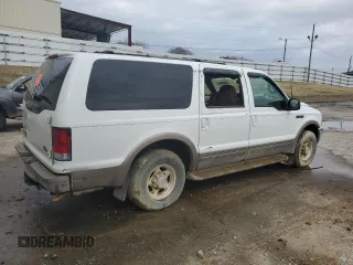 2000 Ford Excursion Limited with VIN 1FMNU42L3YEC40856, listed as a Copart auction lot 43702325 with 242,903 mi miles and Clean title. Bid and sale history available at DreamBid. Image 3.