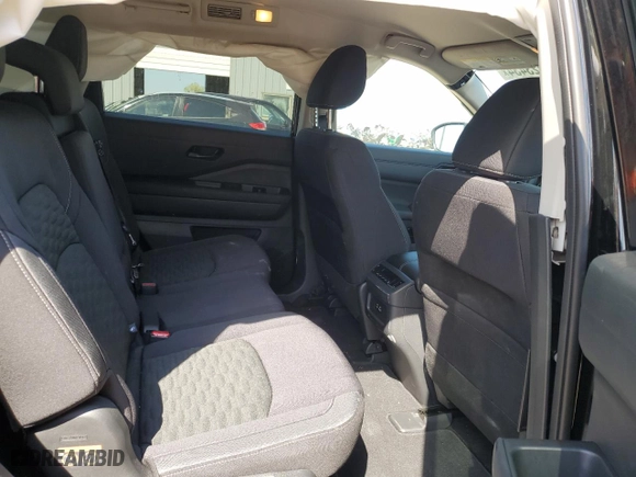 2024 Nissan Pathfinder SV with VIN 5N1DR3BC5RC241608, listed as a Copart auction lot 72323434 with 4,706 mi miles and Salvage Title. Bid and sale history available at carsss.com. Image 11.