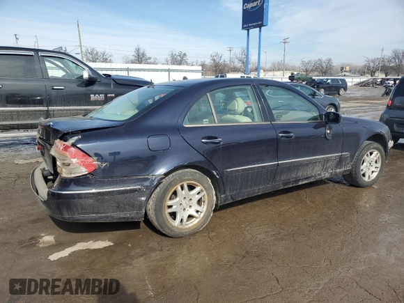 2003 Mercedes-Benz E-Class 3.2L with VIN WDBUF65JX3A239265, listed as a Copart auction lot 44624485 with 0 mi miles and Salvage Title. Bid and sale history available at carsss.com. Image 3.