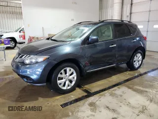 2013 Nissan Murano S with VIN JN8AZ1MWXDW321887, listed as a Copart auction lot 48206525 with 140,121 mi miles and Salvage Title. Bid and sale history available at carsss.com. Image 1.