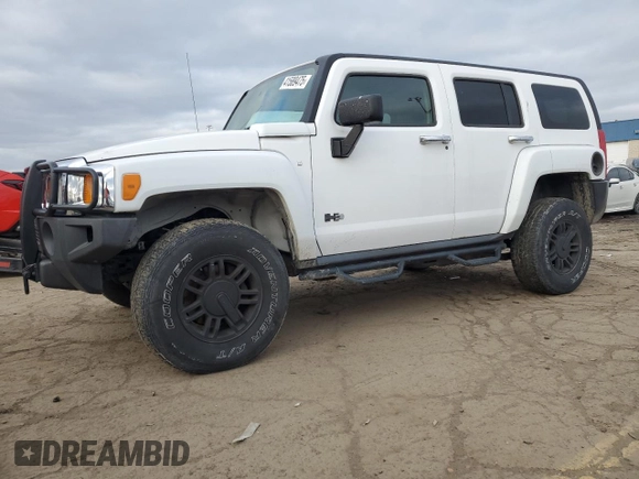 2007 Hummer H3 SUV with VIN 5GTDN13E678230050, listed as a Copart auction lot 41589475 with 232,248 mi miles and Clean Title. Bid and sale history available at DreamBid. Image 1.