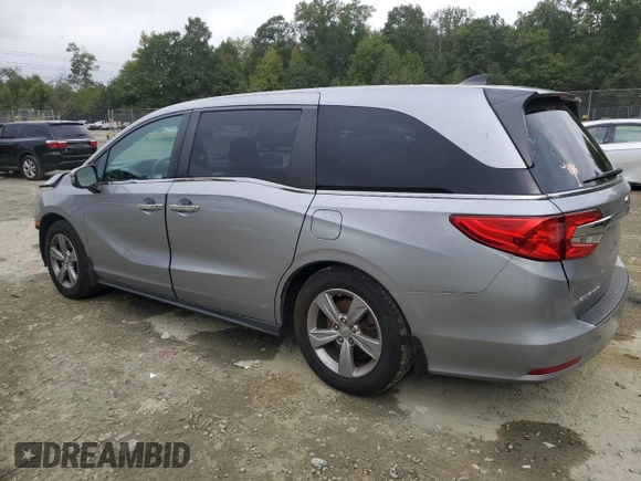 2018 Honda Odyssey EX-L z VIN 5FNRL6H73JB095501, wystawiony jako Copart lot #71940884 z przebiegiem 81 319 mil mil oraz Szkoda całkowita • Salvage title. Historia ofert i sprzedaży dostępna na DreamBid. Obrazek 2.