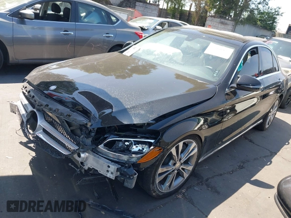 2017 Mercedes-Benz C 300 with VIN 55SWF4JB0HU183802, listed as a IAAI auction lot 42666877 with Not provided miles and . Bid and sale history available at DreamBid. Image 2.