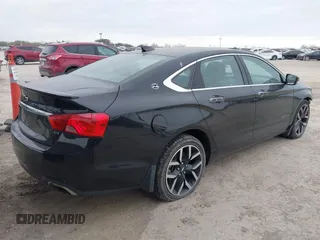2016 Chevrolet Impala LTZ with VIN 2G1145S36G9165105, listed as a IAAI auction lot 41363897 with 54,346 mi miles. Bid and sale history available at carsss.com. Image 4.