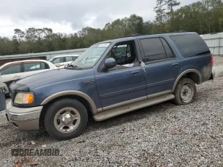 2002 Ford Expedition Eddie Bauer z VIN 1FMRU17W92LA23415, wystawiony jako Copart lot #79519044 z przebiegiem 205 830 mil mil oraz Szkoda całkowita • Salvage title. Historia ofert i sprzedaży dostępna na DreamBid. Obrazek 1.