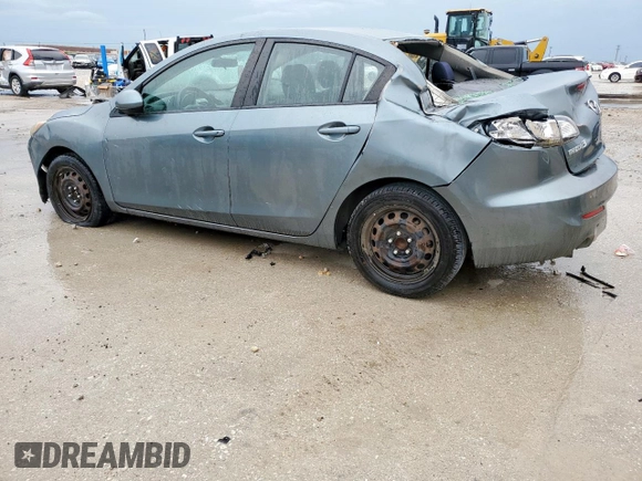 2013 Mazda 3 i SV with VIN JM1BL1TF6D1791561, listed as a Copart auction lot 54434095 with 115,604 mi miles and Salvage Title. Bid and sale history available at DreamBid. Image 2.
