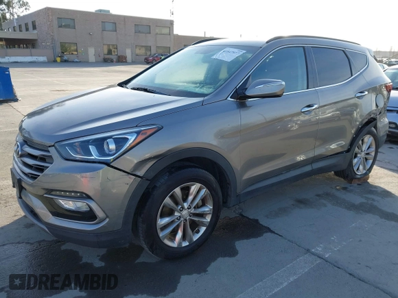 2017 Hyundai Santa Fe Sport 2.0T with VIN 5XYZU4LA7HG406516, listed as a IAAI auction lot 41847977 with 105,299 mi miles. Bid and sale history available at carsss.com. Image 17.