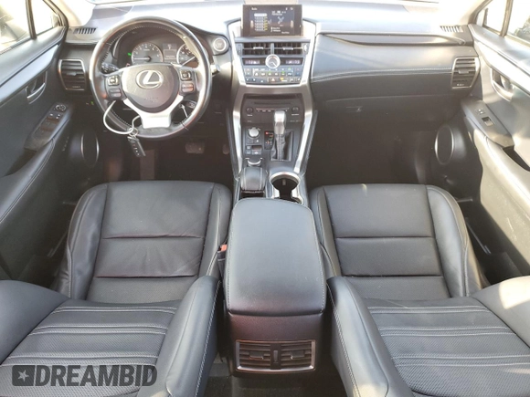 2017 Lexus NX with VIN JTJYARBZ0H2066125, listed as a Copart auction lot 52452355 with 83,232 mi miles and Salvage Title. Bid and sale history available at carsss.com. Image 8.