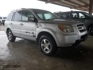 2006 Honda Pilot EX-L with VIN 5FNYF28596B017340, listed as a Copart auction lot 44925225 with 0 mi miles and Clean Title. Bid and sale history available at carsss.com. Image 4.