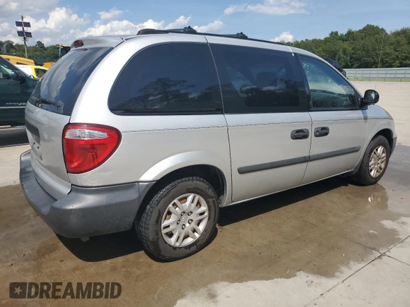 2005 Dodge Caravan SE with VIN 1D4GP25B25B224935, listed as a Copart auction lot 65548624 with 151,914 mi miles and Salvage title. Bid and sale history available at DreamBid. Image 3.