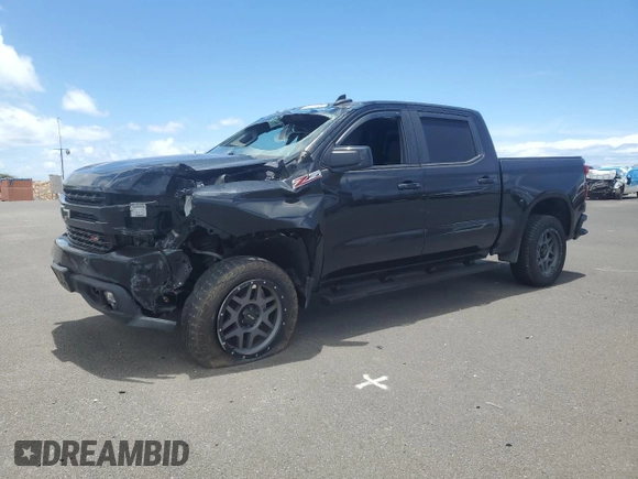 2021 Chevrolet Silverado 1500 LT Trail Boss with VIN 3GCPYFEDXMG455395, listed as a Copart auction lot 56769815 with 31,123 mi miles and Salvage Title. Bid and sale history available at DreamBid. Image 1.