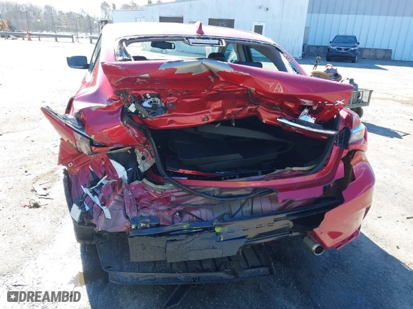 2021 Acura ILX w/Premium Package with VIN 19UDE2F72MA001817, listed as a IAAI auction lot 41695419 with 27,809 mi miles. Bid and sale history available at carsss.com. Image 6.