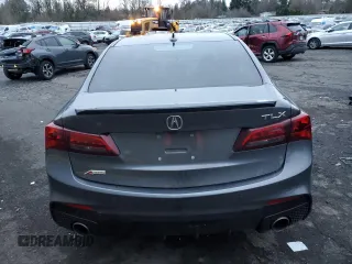 2020 Acura TLX w/A-Spec Pkg with VIN 19UUB1F66LA009170, listed as a Copart auction lot 82394443 with 61,719 mi miles. Bid and sale history available at carsss.com. Image 6.