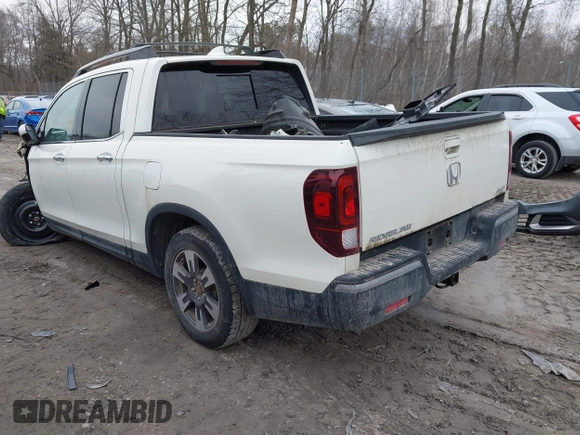 2019 Honda Ridgeline RTL-E z VIN 5FPYK3F77KB007879, wystawiony jako IAAI lot #41697569 z przebiegiem 80 215 mil mil oraz . Historia ofert i sprzedaży dostępna na DreamBid. Obrazek 3.