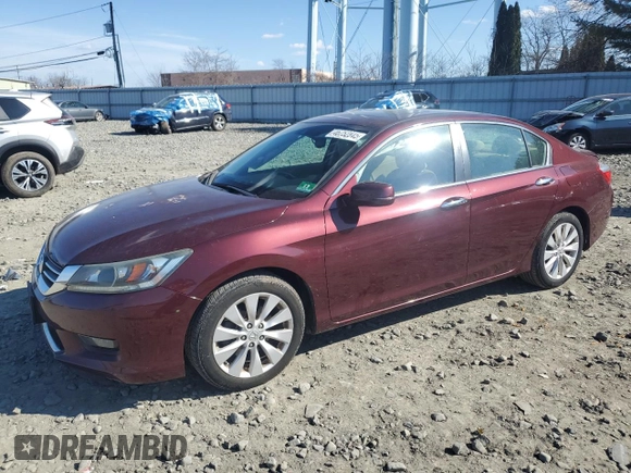 2014 Honda Accord Sedan EX-L with VIN 1HGCR2F85EA227103, listed as a Copart auction lot 46752845 with 68,754 mi miles and Salvage Title. Bid and sale history available at carsss.com. Image 1.