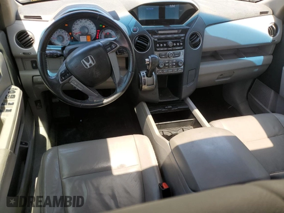 2012 Honda Pilot EX-L with VIN 5FNYF3H58CB037421, listed as a Copart auction lot 57116815 with 194,624 mi miles and Salvage title. Bid and sale history available at DreamBid. Image 8.