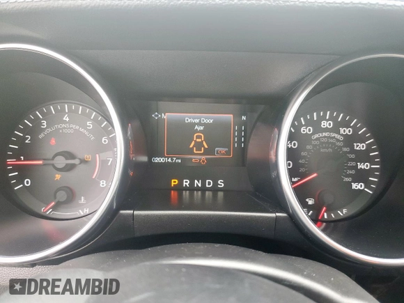 2021 Ford Mustang EcoBoost with VIN 1FA6P8TH0M5151554, listed as a Copart auction lot 60879875 with 20,014 mi miles and Salvage title. Bid and sale history available at DreamBid. Image 9.