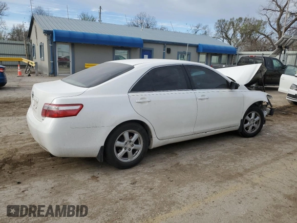2007 Toyota Camry CE with VIN JTNBE46K973005003, listed as a Copart auction lot 50583285 with Not Provided miles and Salvage Title. Bid and sale history available at DreamBid. Image 3.
