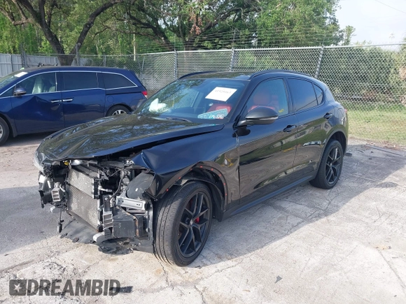 2019 Alfa Romeo Stelvio Ti with VIN ZASPAKBN6K7C46780, listed as a IAAI auction lot 41925163 with Not provided miles and . Bid and sale history available at DreamBid. Image 17.