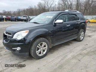 2012 Chevrolet Equinox LTZ with VIN 2GNFLGEK8C6248214, listed as a Copart auction lot 47811145 with 127,478 mi miles and Salvage Title. Bid and sale history available at carsss.com. Image 1.