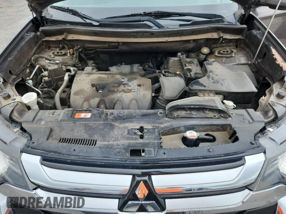 2016 Mitsubishi Outlander SE with VIN JA4AD3A36GZ022121, listed as a Copart auction lot 58557755 with 168,029 mi miles and Clean title. Bid and sale history available at DreamBid. Image 11.