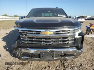 2023 Chevrolet Silverado 1500 LTZ with VIN 1GCUDGE80PZ134347, listed as a Copart auction lot 76155904 with 57,545 mi miles and Salvage Title. Bid and sale history available at carsss.com. Image 5.