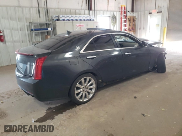 2014 Cadillac ATS Luxury RWD with VIN 1G6AB5RX3E0156135, listed as a Copart auction lot 49299385 with 149,110 mi miles and Salvage title. Bid and sale history available at DreamBid. Image 3.