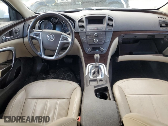 2011 Buick Regal CXL Turbo TO2 with VIN W04GW5EV6B1064503, listed as a Copart auction lot 82432824 with 138,571 mi miles and Salvage Title. Bid and sale history available at DreamBid. Image 8.