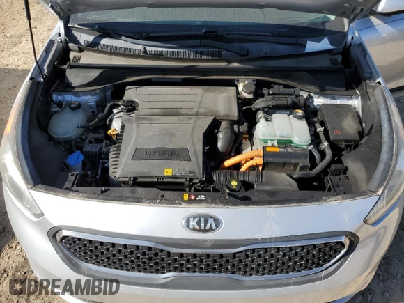 2017 Kia Niro FE with VIN KNDCB3LC3H5073697, listed as a Copart auction lot 83549084 with 133,696 mi miles and Salvage Title. Bid and sale history available at carsss.com. Image 11.
