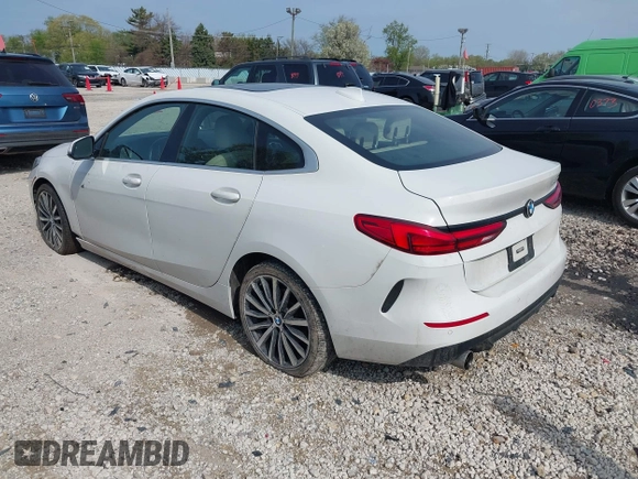 2021 BMW 2 Series 228i with VIN WBA53AK06M7H55442, listed as a IAAI auction lot 42127060 with 95,737 mi miles and . Bid and sale history available at DreamBid. Image 3.