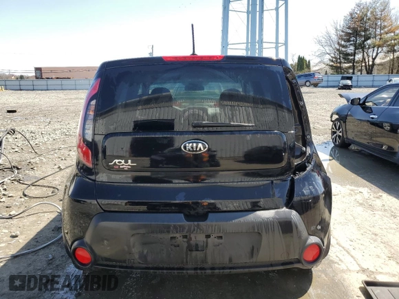 2016 Kia Soul with VIN KNDJN2A2XG7374487, listed as a Copart auction lot 51281315 with 84,317 mi miles and Salvage Title. Bid and sale history available at carsss.com. Image 6.