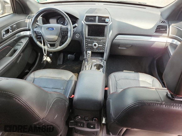 2018 Ford Explorer Sport with VIN 1FM5K8GT1JGA52742, listed as a Copart auction lot 64872875 with 50,024 mi miles and Clean title. Bid and sale history available at DreamBid. Image 8.