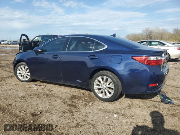 2013 Lexus ES 300h with VIN JTHBW1GG9D2023205, listed as a Copart auction lot 53585885 with 153,684 mi miles and Salvage title. Bid and sale history available at DreamBid. Image 2.