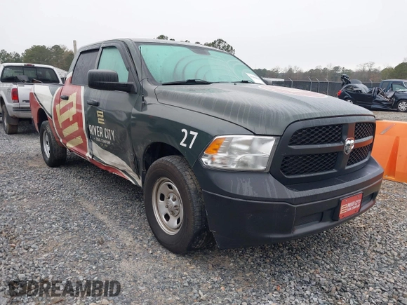 2022 Ram 1500 Classic Tradesman with VIN 1C6RR6ST9NS203852, listed as a IAAI auction lot 41204825 with 40,685 mi miles. Bid and sale history available at carsss.com. Image 1.