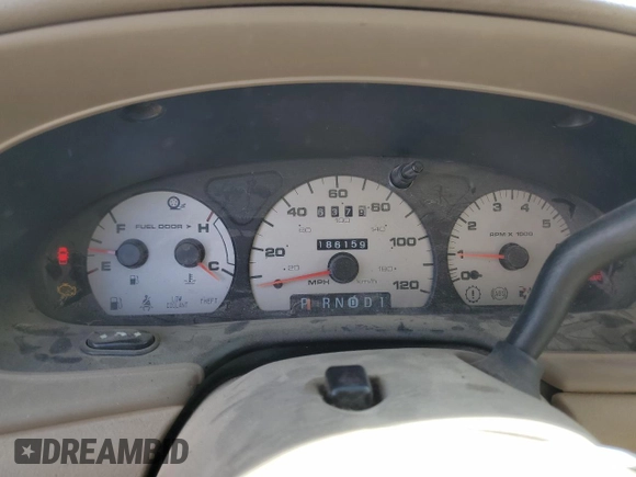 2003 Mercury Sable GS with VIN 1MEFM50UX3G634523, listed as a Copart auction lot 46871605 with 186,159 mi miles and Salvage Title. Bid and sale history available at DreamBid. Image 9.