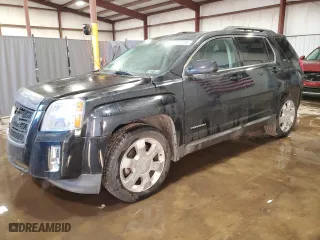 2011 GMC Terrain SLE-2 with VIN 2CTFLTE53B6314585, listed as a Copart auction lot 42002235 with 124,574 mi miles and Salvage Title. Bid and sale history available at carsss.com. Image 1.