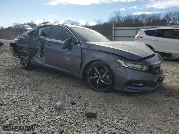 2020 Honda Accord Sedan Sport with VIN 1HGCV1F35LA138171, listed as a Copart auction lot 42285615 with 20,729 mi miles and Salvage Title. Bid and sale history available at carsss.com. Image 4.