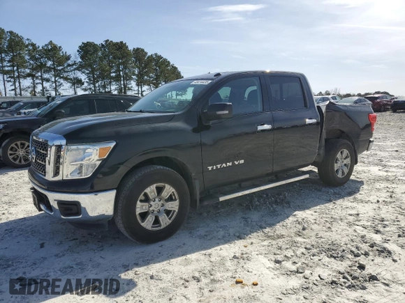 2018 Nissan Titan SV z VIN 1N6AA1EJ0JN504302, wystawiony jako Copart lot #48414435 z przebiegiem 72 766 mil mil oraz Szkoda całkowita • Salvage title. Historia ofert i sprzedaży dostępna na DreamBid. Obrazek 1.