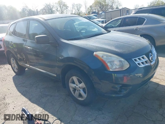 2012 Nissan Rogue SV with VIN JN8AS5MT5CW264708, listed as a IAAI auction lot 41927735 with 203,611 mi miles and . Bid and sale history available at carsss.com. Image 1.