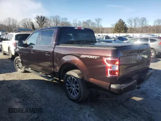 2020 Ford F-150 XL with VIN 1FTEW1CP3LFB61043, listed as a Copart auction lot 86164934 with 128,305 mi miles and Salvage Title. Bid and sale history available at carsss.com. Image 2.