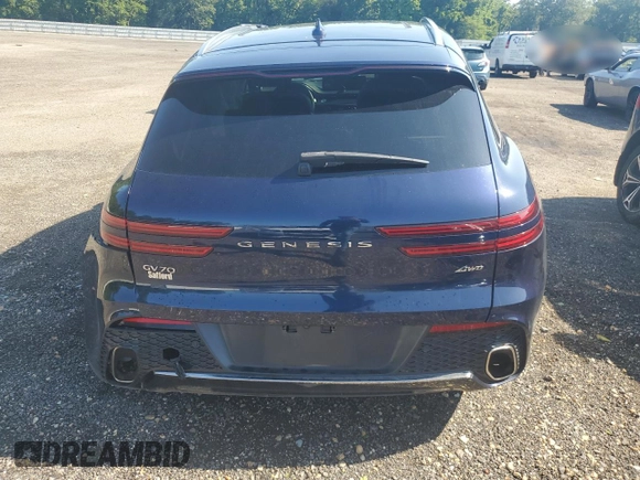 2023 Genesis GV70 2.5T с VIN KMUMADTB9PU085598, выставлен на аукционе Copart как лот 61375605 с пробегом 47 219 миль миль и Списание • Salvage title. История ставок и продаж доступна на DreamBid. Изображение 6.