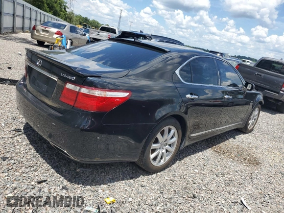 2008 Lexus LS 460 with VIN JTHBL46F685072238, listed as a Copart auction lot 61058165 with Not provided miles and Clean title. Bid and sale history available at DreamBid. Image 3.
